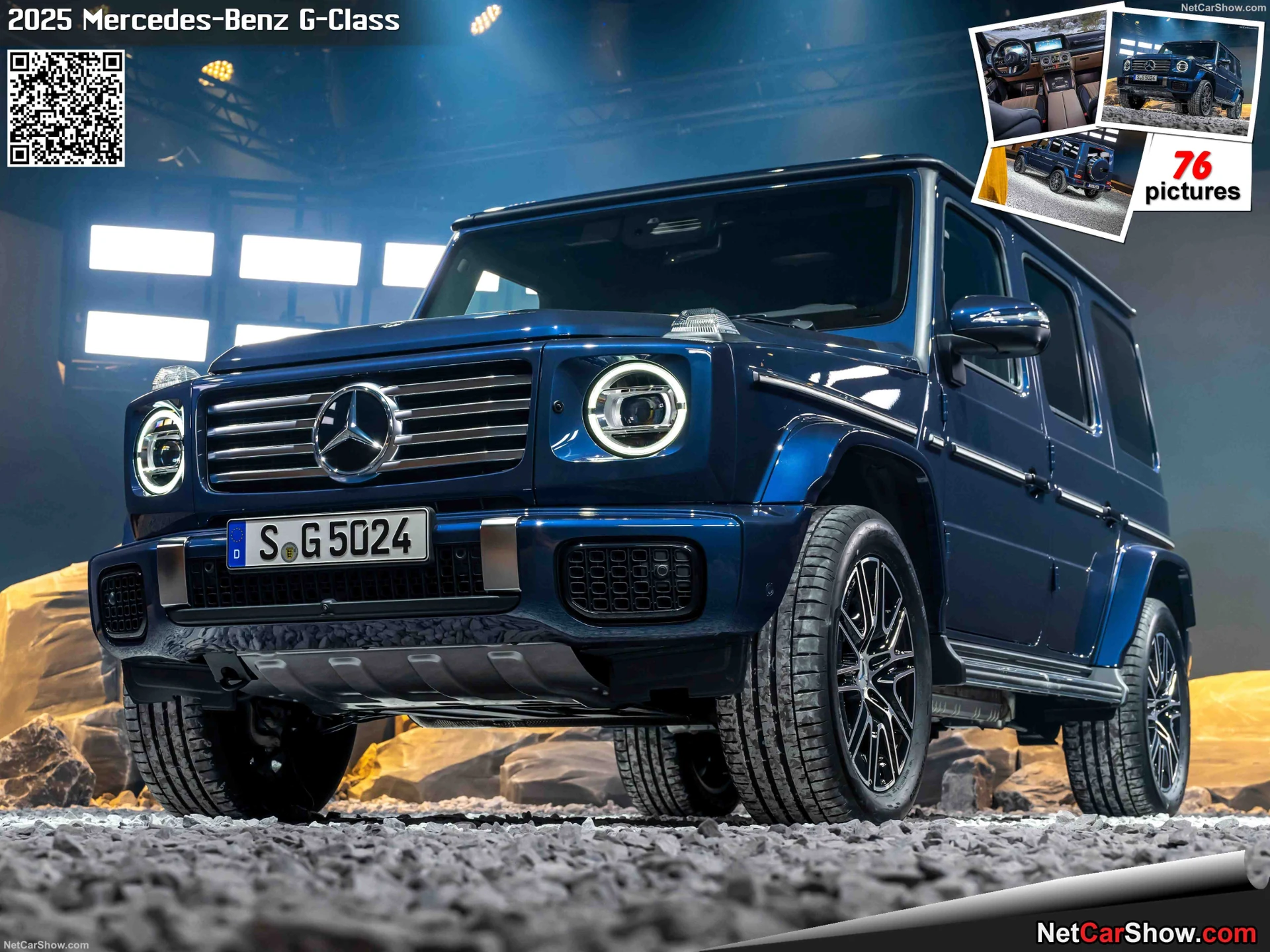 Mercedes-Benz G-Class display vehicle