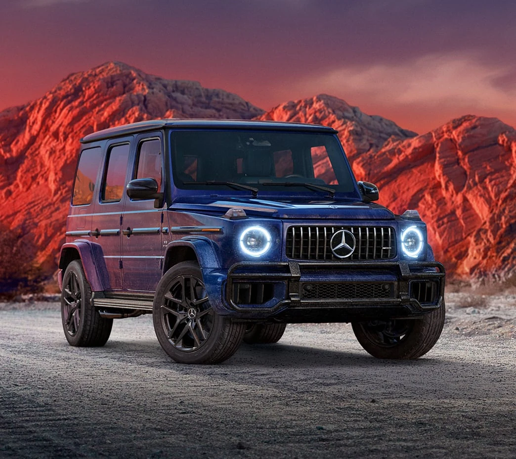 Mercedes-Benz G-Class at sunset